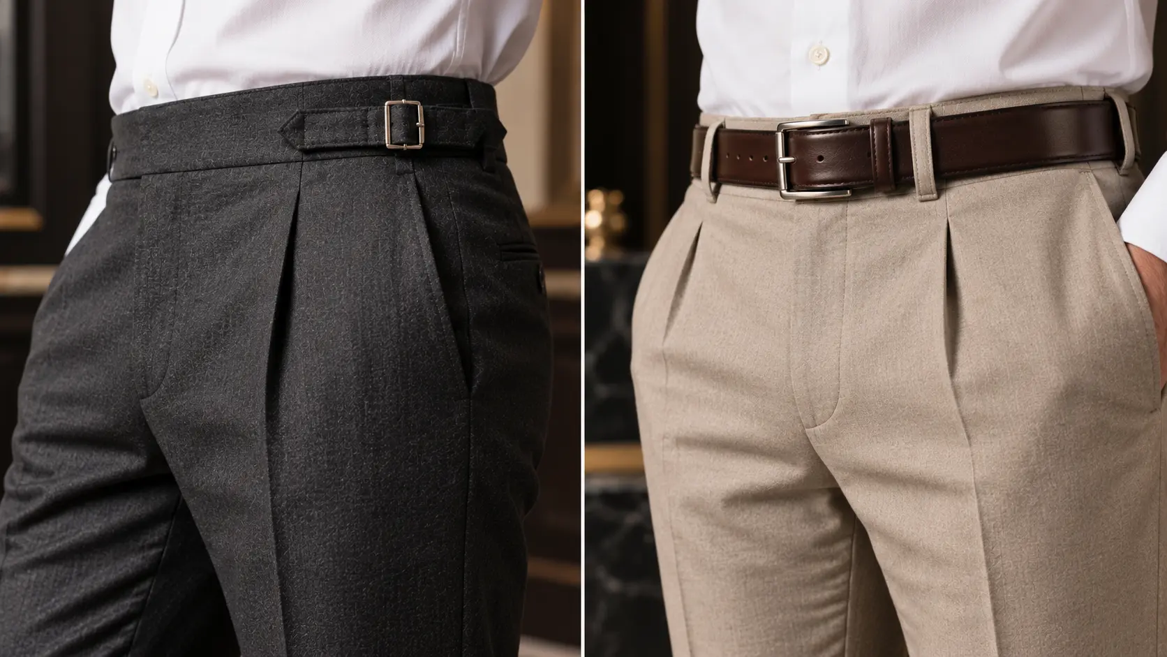 Side Adjusters vs. Belt Loops